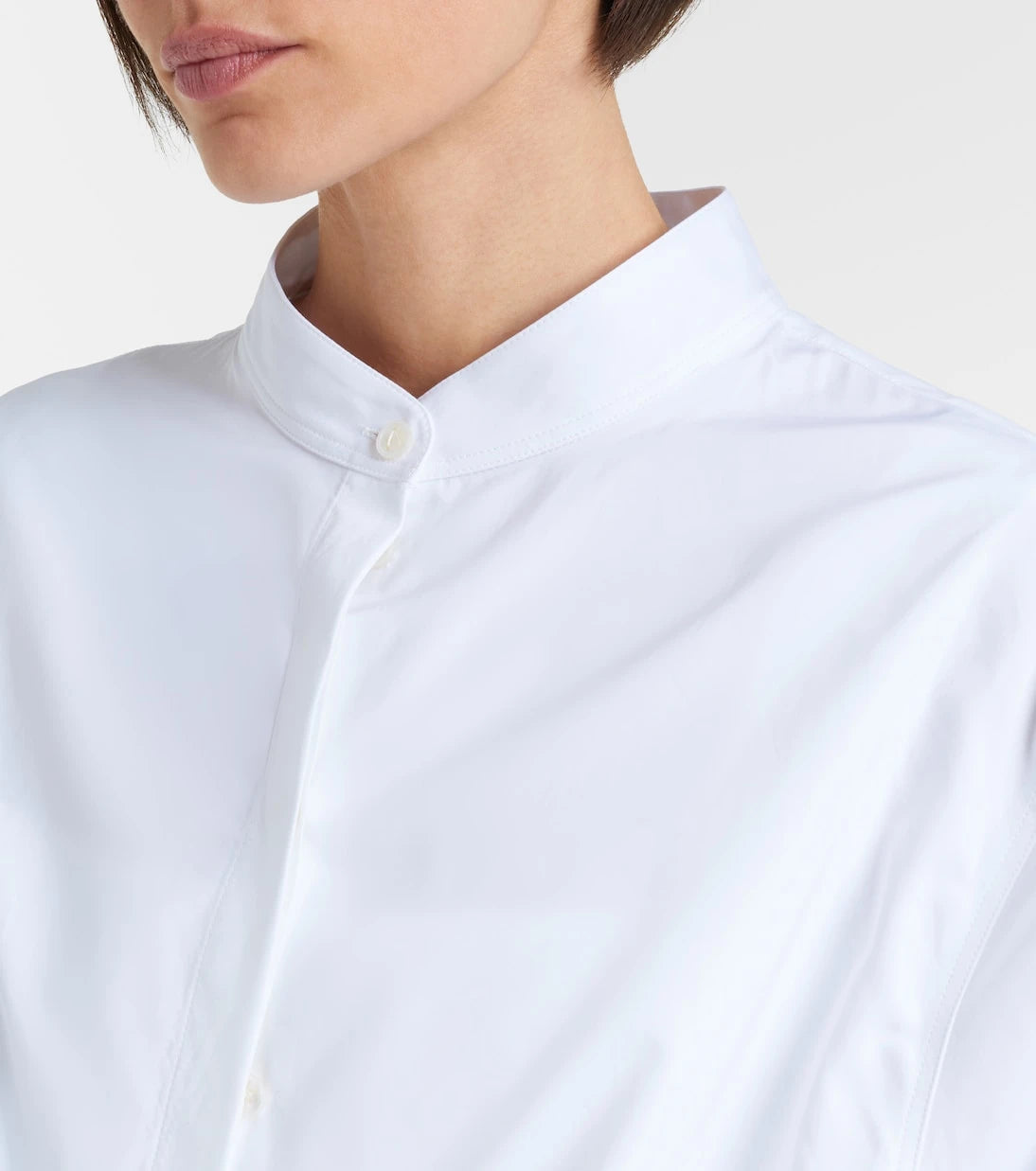 Alaïa - Cotton poplin blouse