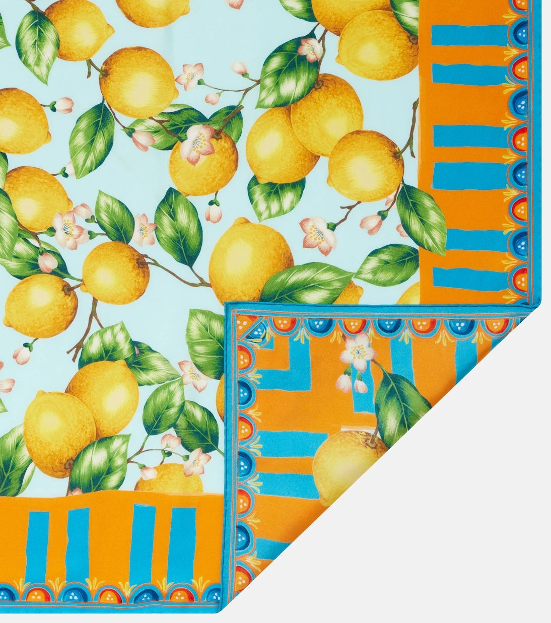 Dolce&Gabbana - Printed silk twill scarf