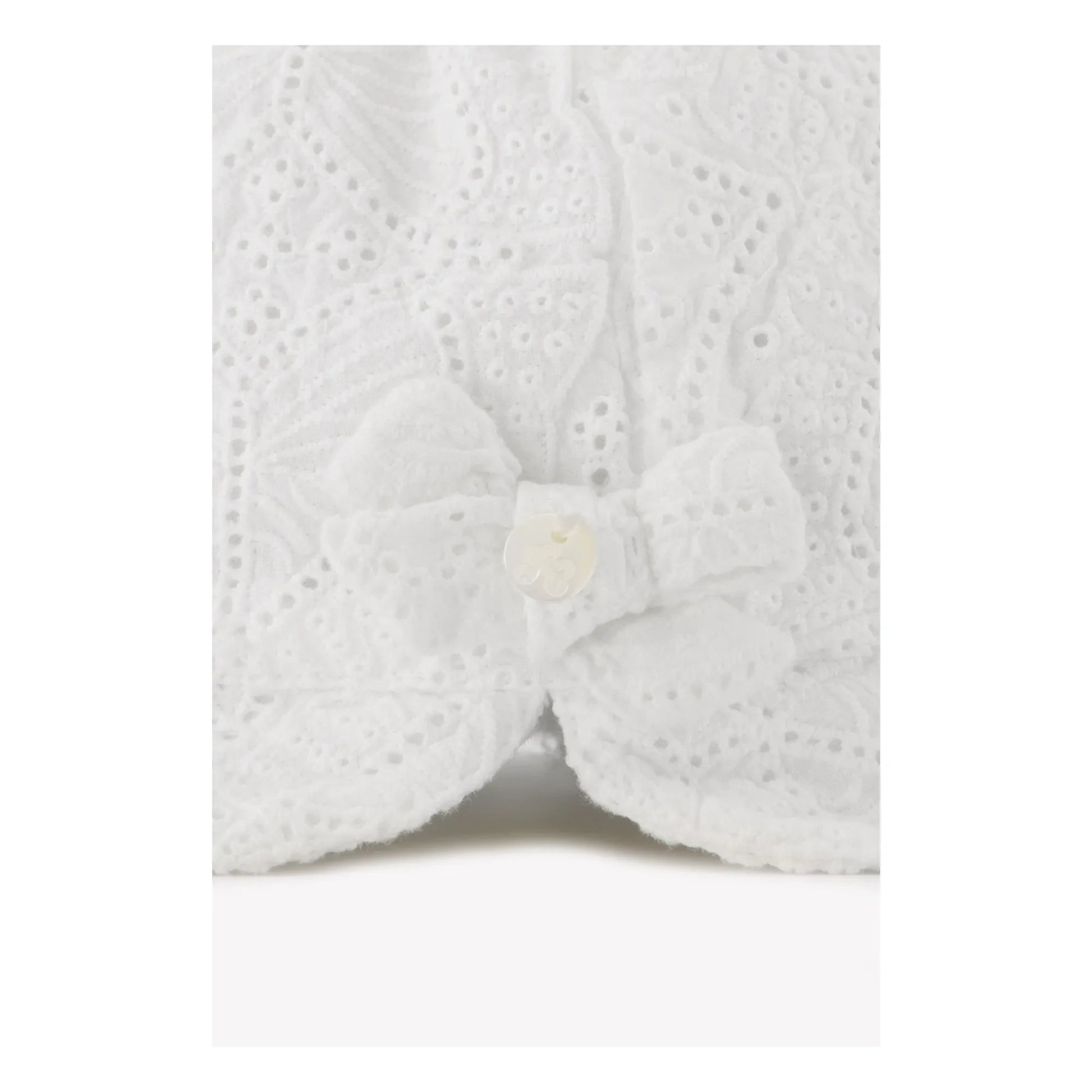Tartine et Chocolat - Openwork hat | White