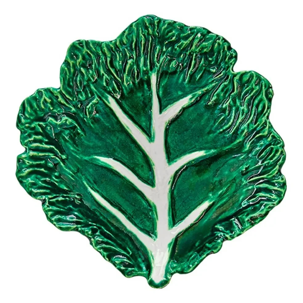 Bitossi - Bietola chard ceramic plate | Green