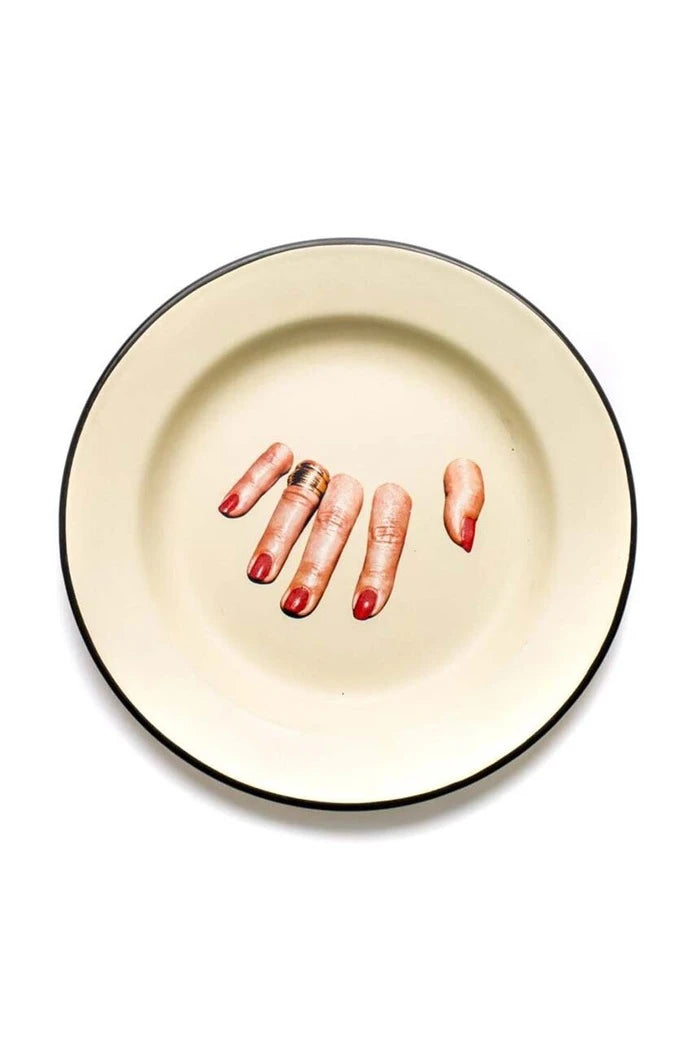 Seletti x Toiletpaper 26 cm Düz Tabak