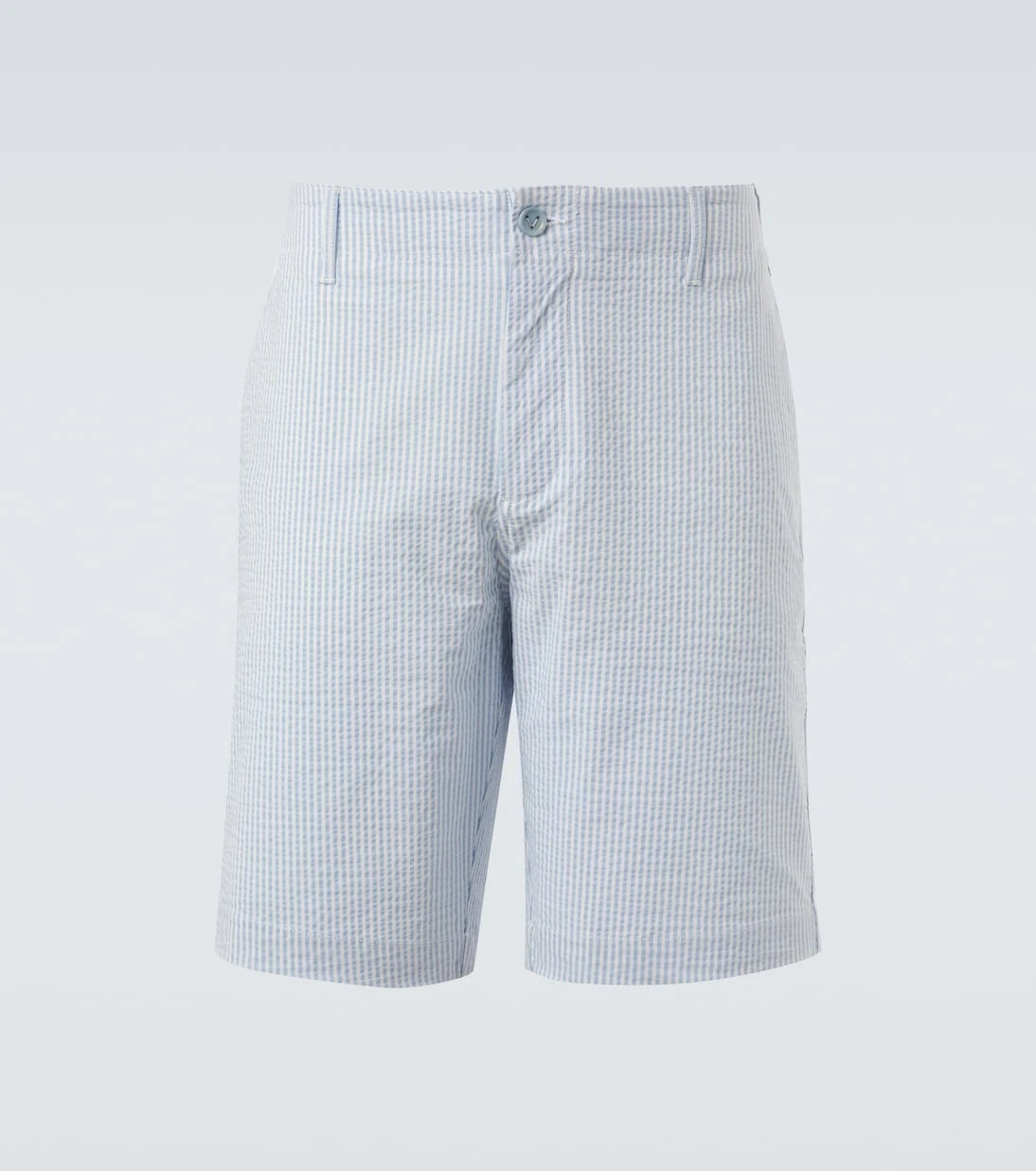 Vilebrequin - Brad striped seersucker Bermuda shorts