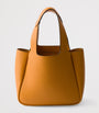Prada Orange Mini Leather Top-Handle Bag