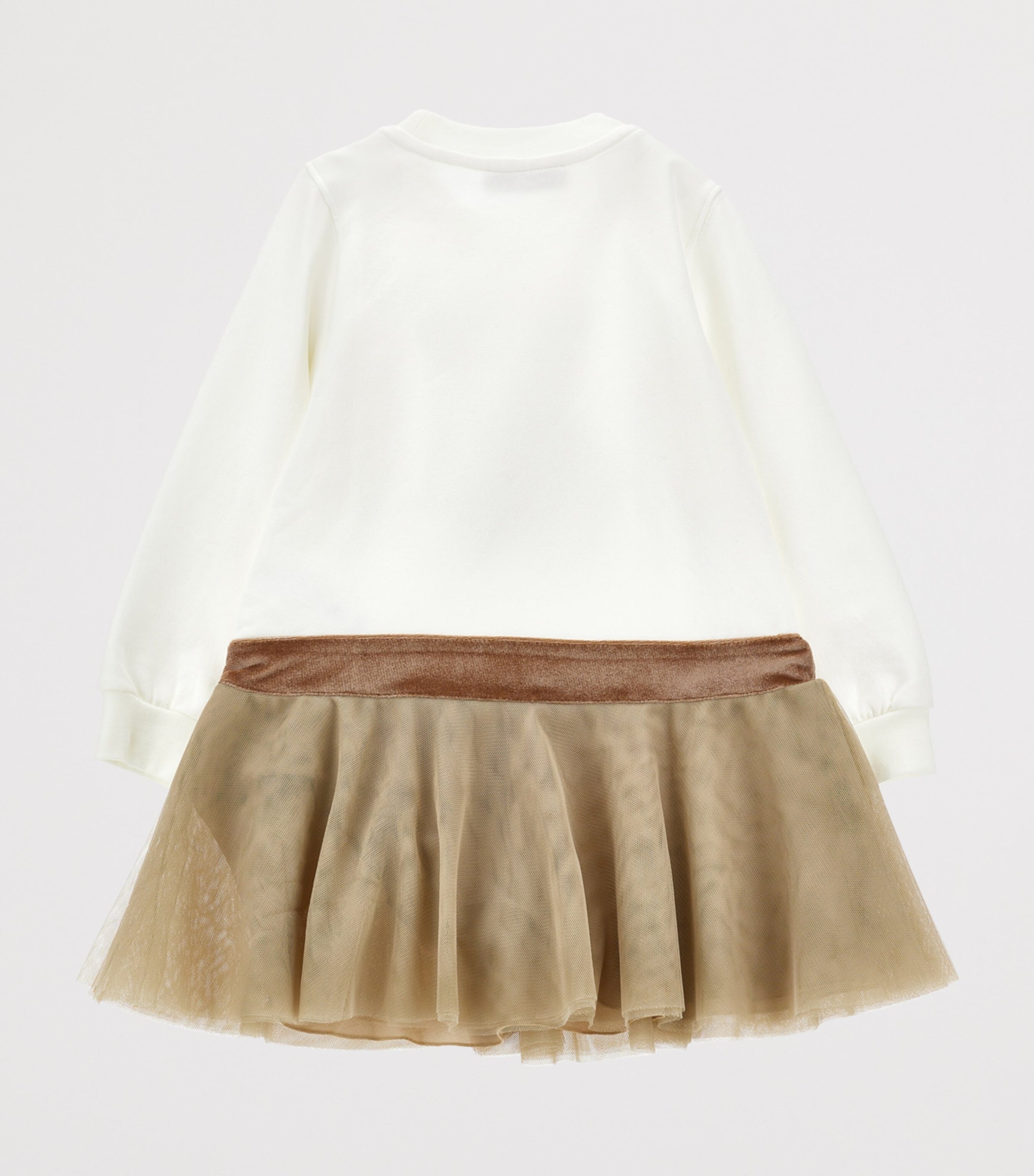 Multi Embellished Teddy Bear Dress (2-12 Years)