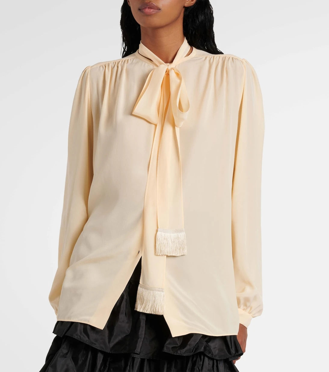 Valentino - Silk crêpe de chine shirt