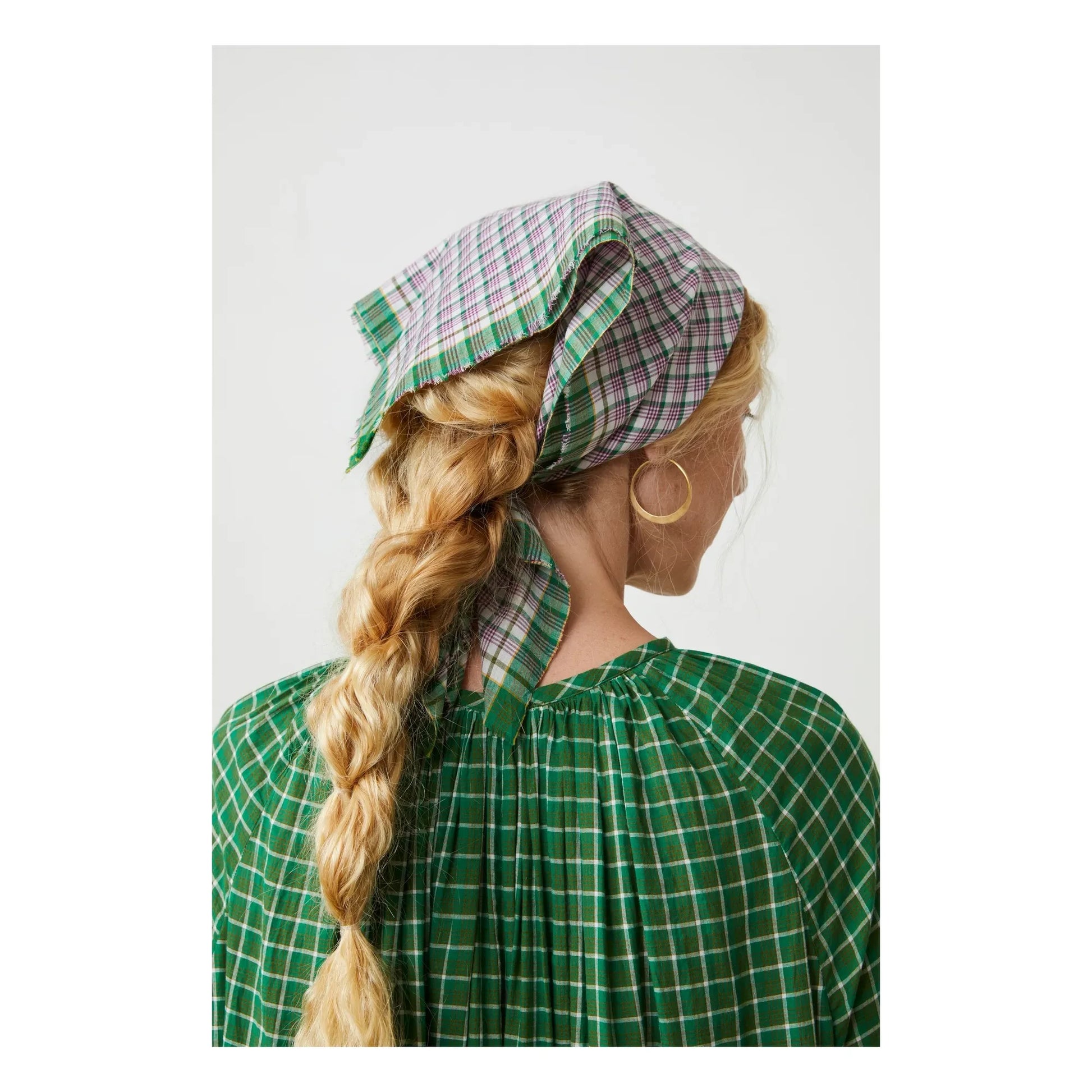 Moismont - Messager Scarf N°818 Cotton | Green
