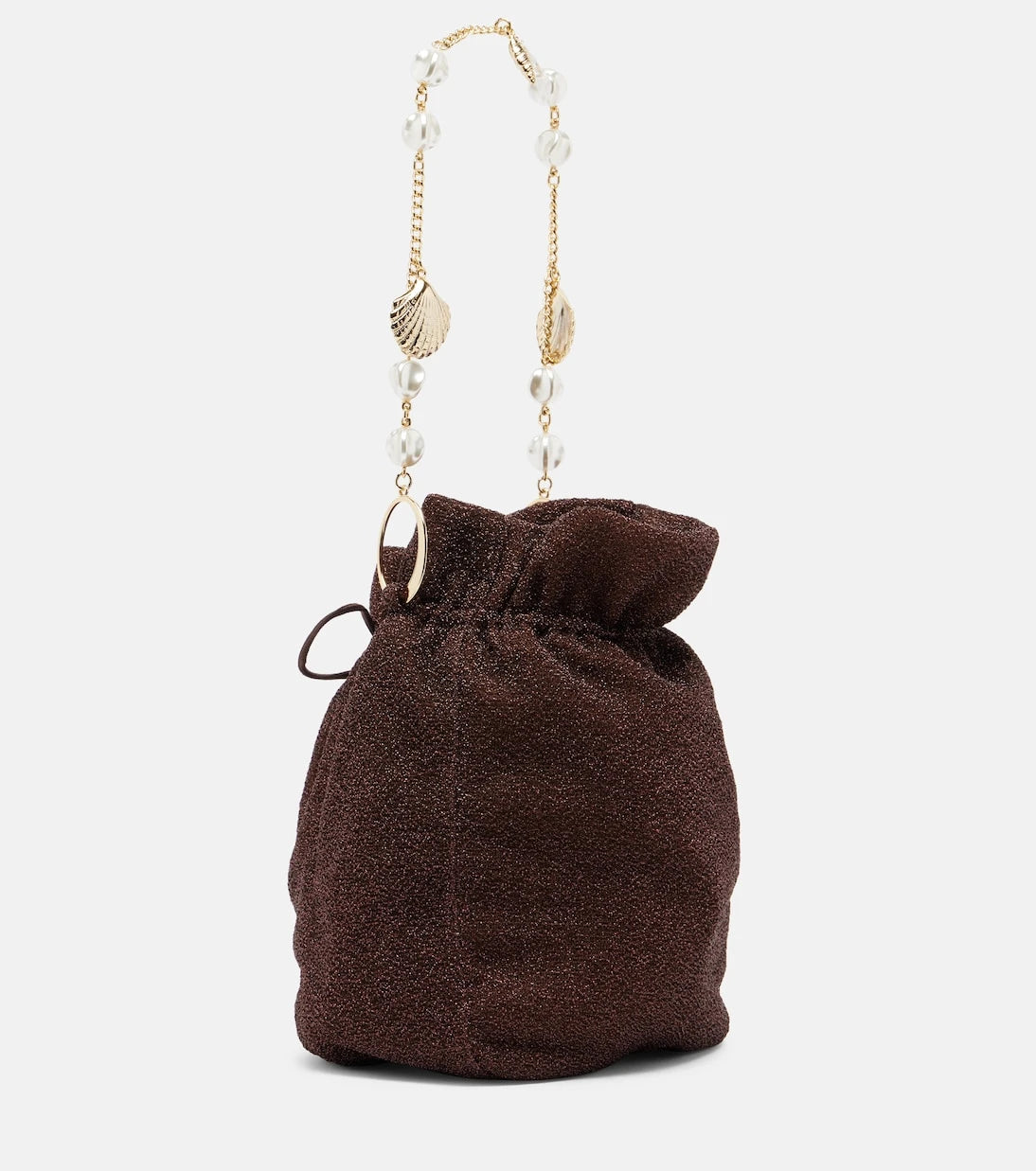Oséree - Lumière Small embellished bucket bag