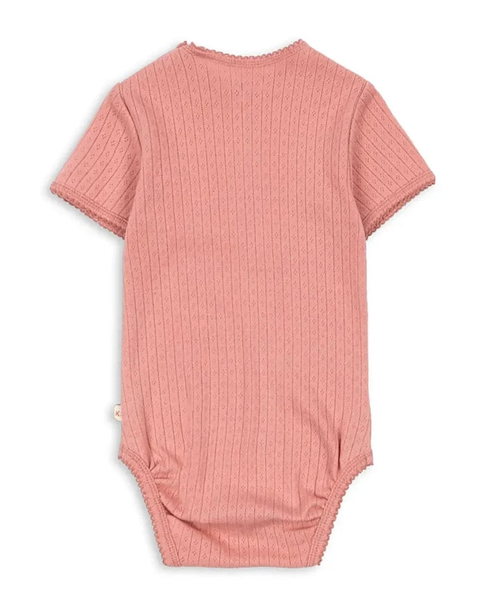 Konges Sløjd MINNIE SS BODY GOTS Bebek Pamuklu Body