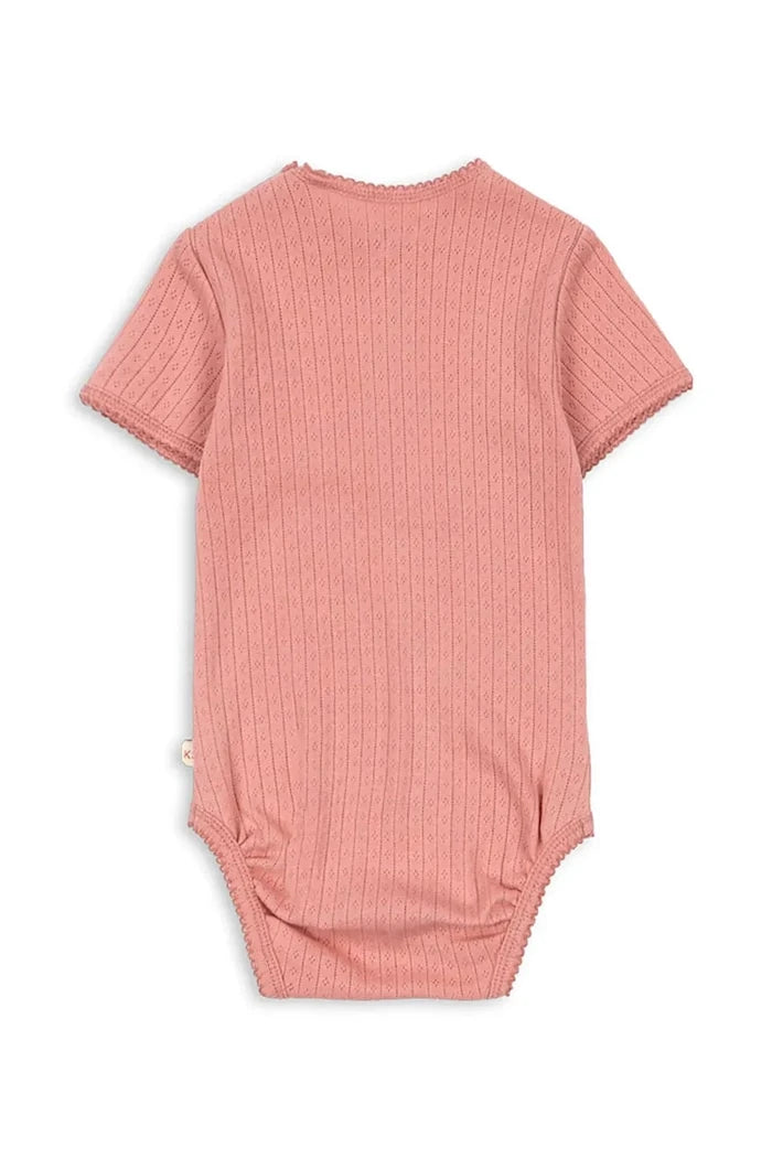 Konges Sløjd MINNIE SS BODY GOTS Bebek Pamuklu Body