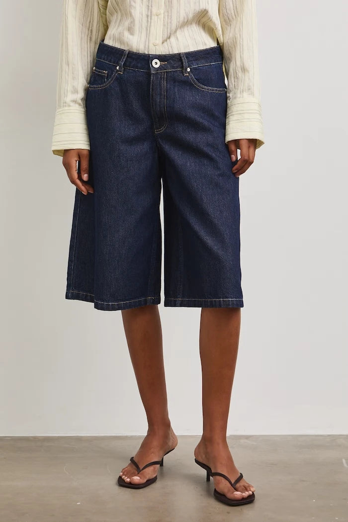 Medicine denim kadın bermuda