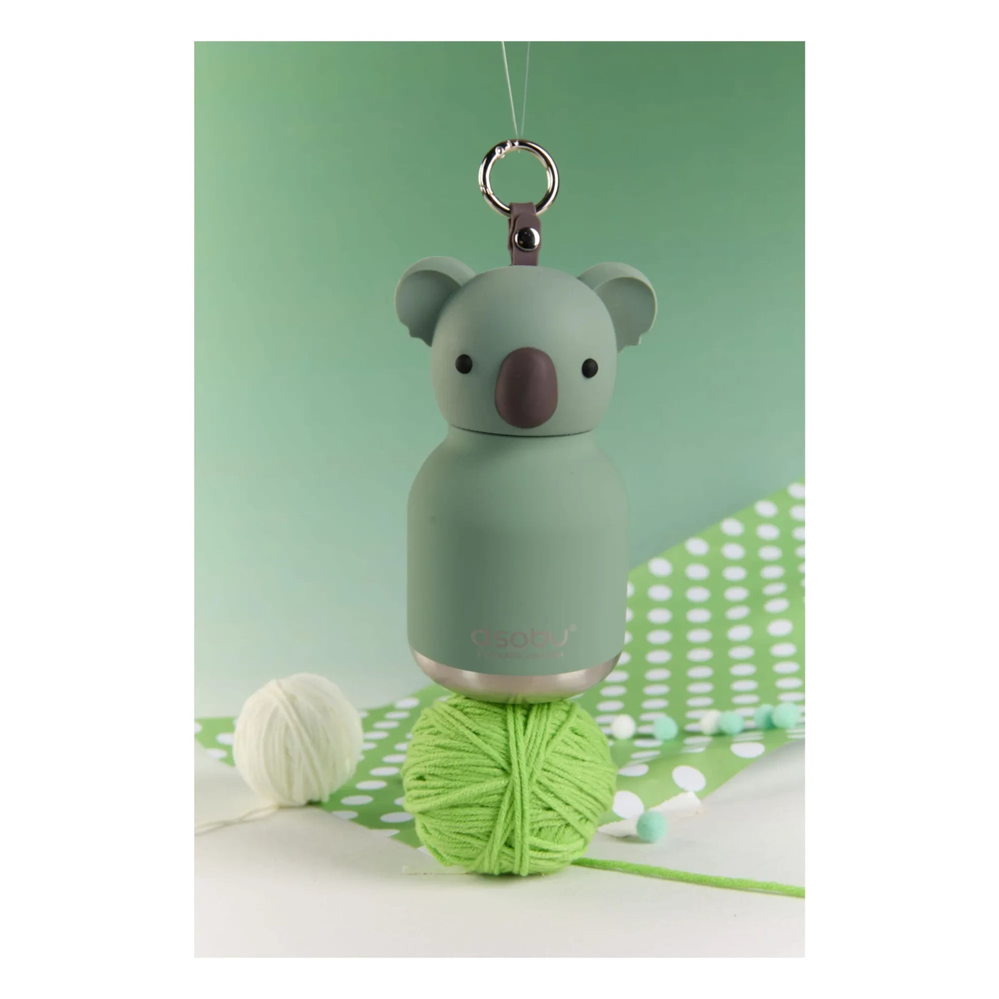 Asobu - Koala stainless steel mini flask | Grey