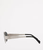 Celine Metal Triomphe Pilot Sunglasses