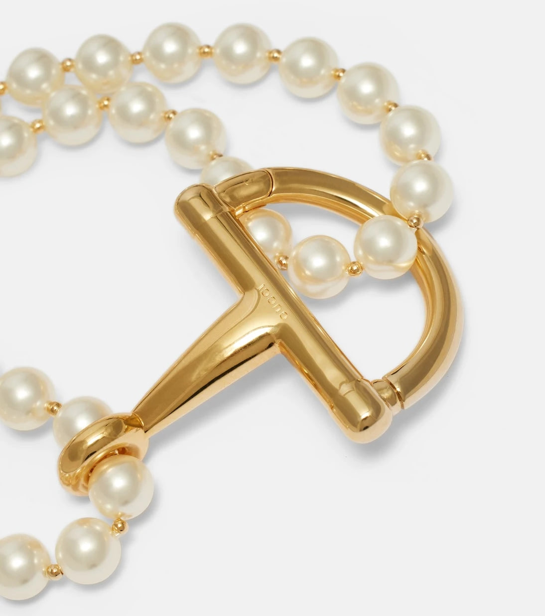 Gucci - Faux pearl bracelet