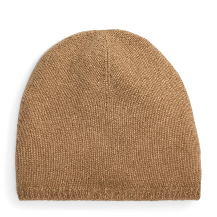 Ralph Lauren Collection Beige Cashmere-Blend Hat