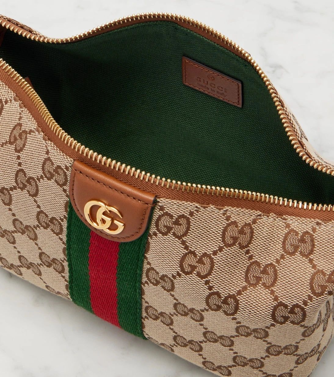 Gucci - حقيبة غوتشي جي ميني بمقبض علوي