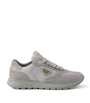 Prada Grey Suede and Re-Nylon Prax 2.0 Sneakers