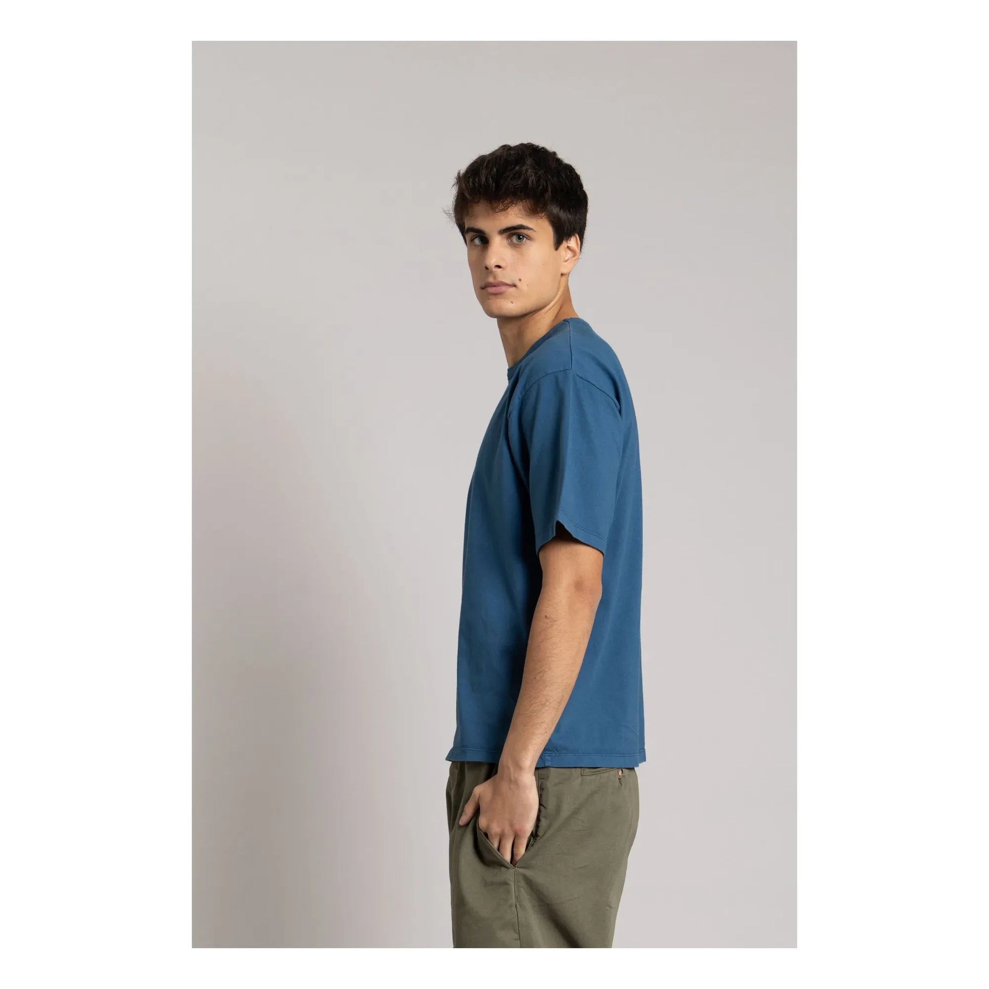 Smallable Man - Solal organic cotton T-shirt | Blue