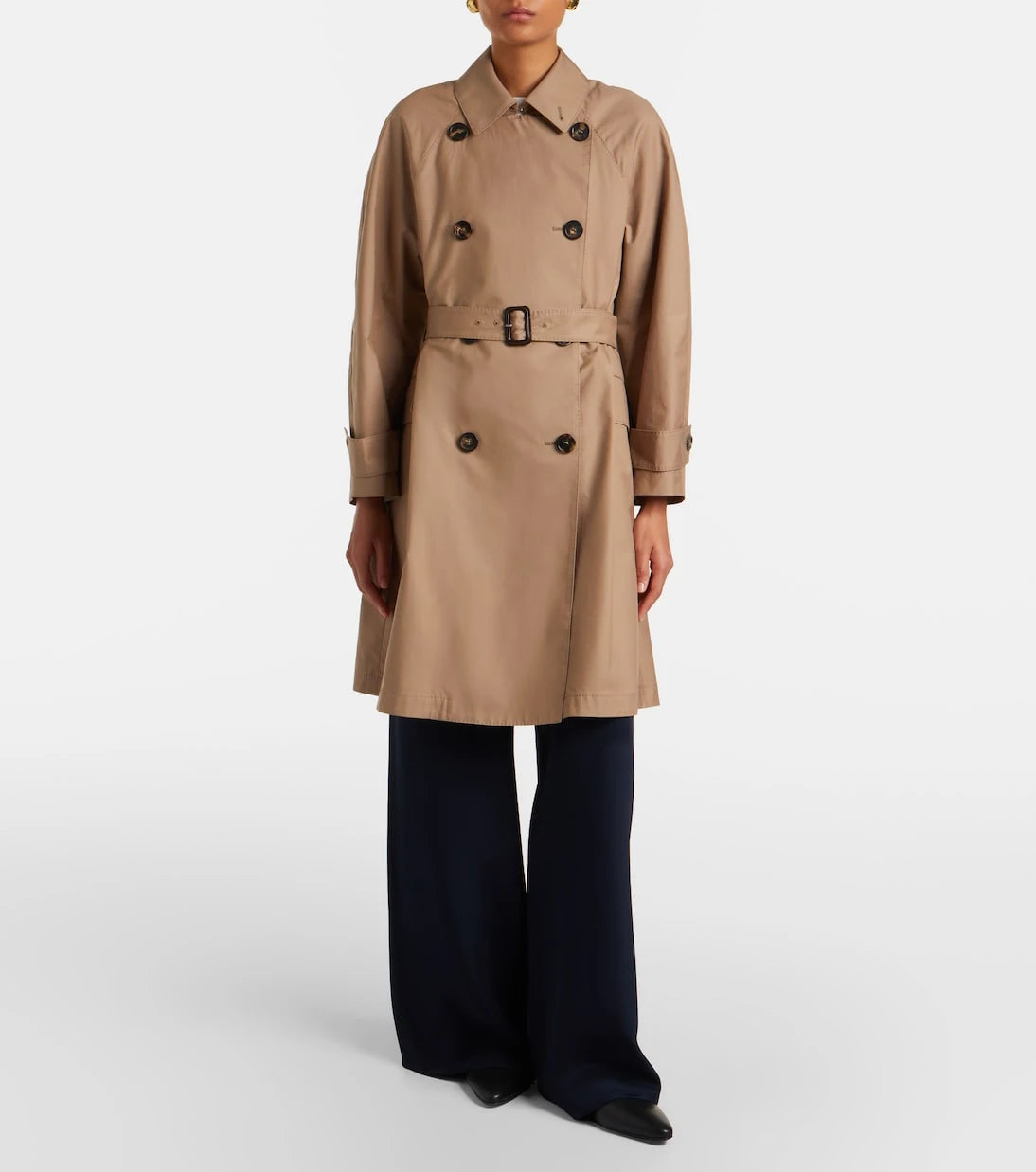 Max Mara - Alessio cotton-blend gabardine trench coat