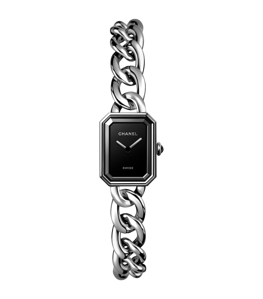 CHANEL Small Steel Première Gourmette Chain Watch 15.2mm