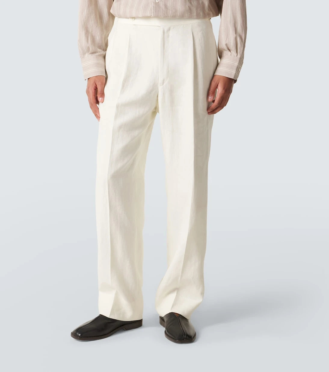 Stòffa - Linen straight pants