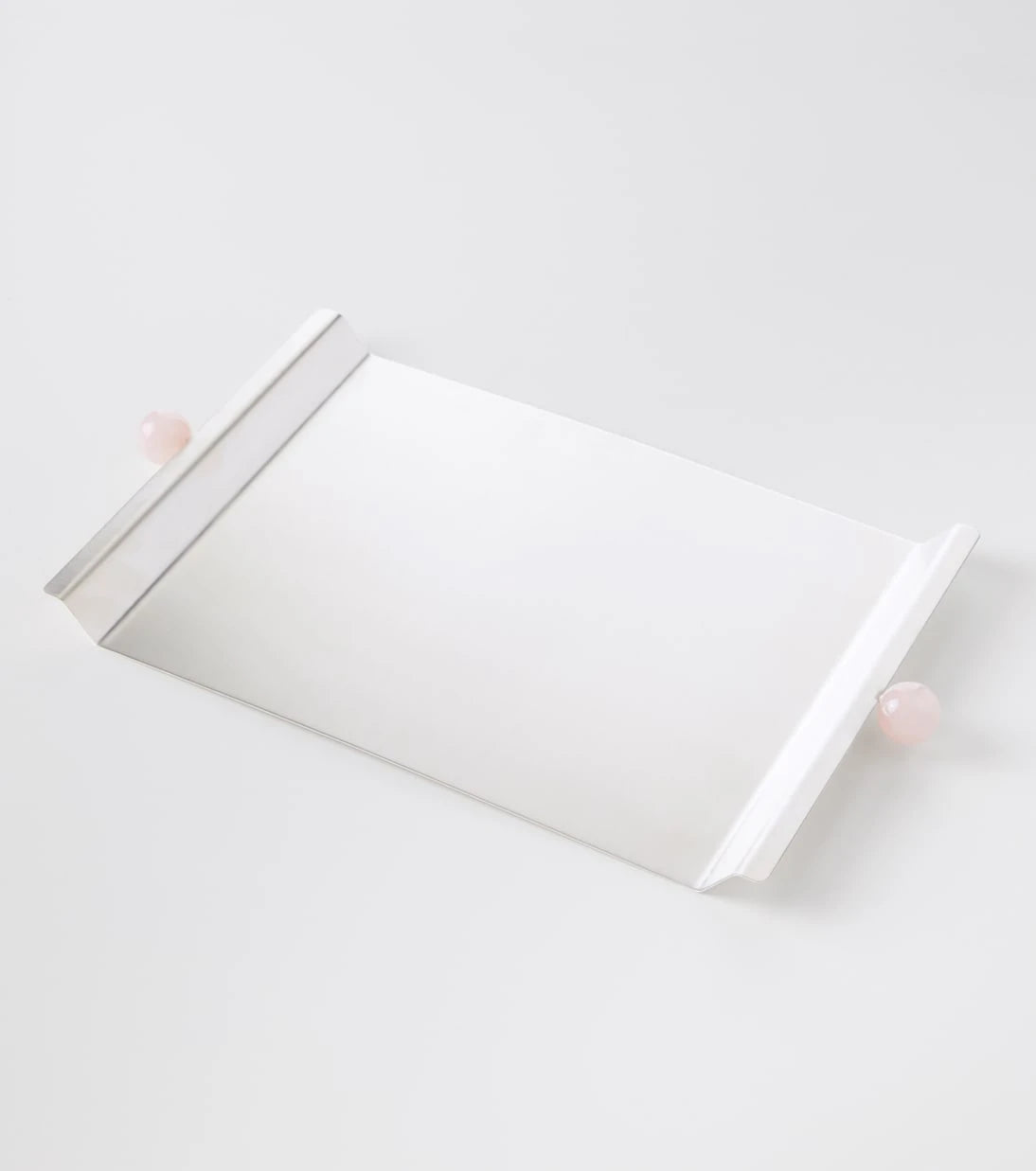 Natalia Criado - Embellished silver-plated tray
