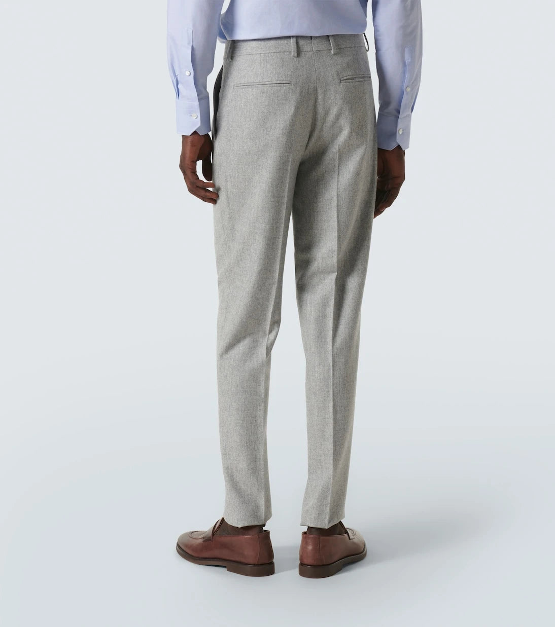 Zegna - Wool straight pants