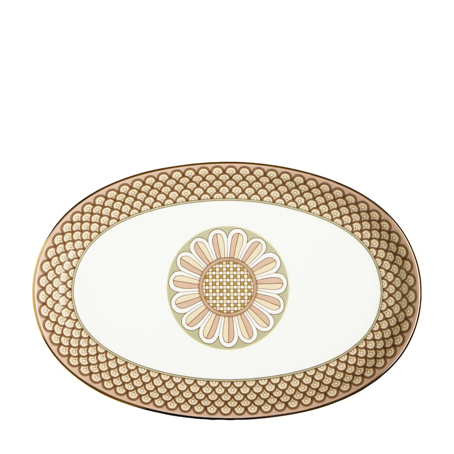 Porcelain Napoli Oval Platter (36cm)