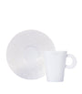 Bernardaud Ecume Coffee Cup and Saucer