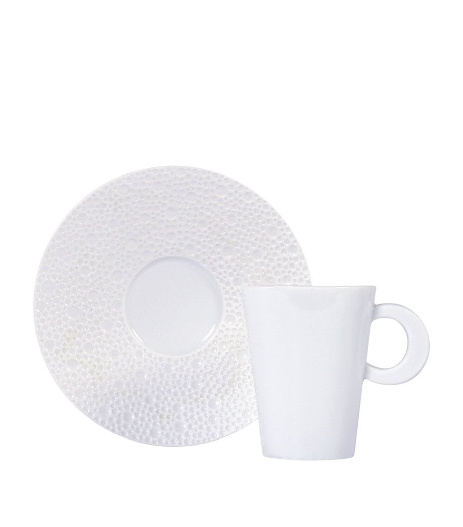 Bernardaud Ecume Coffee Cup and Saucer