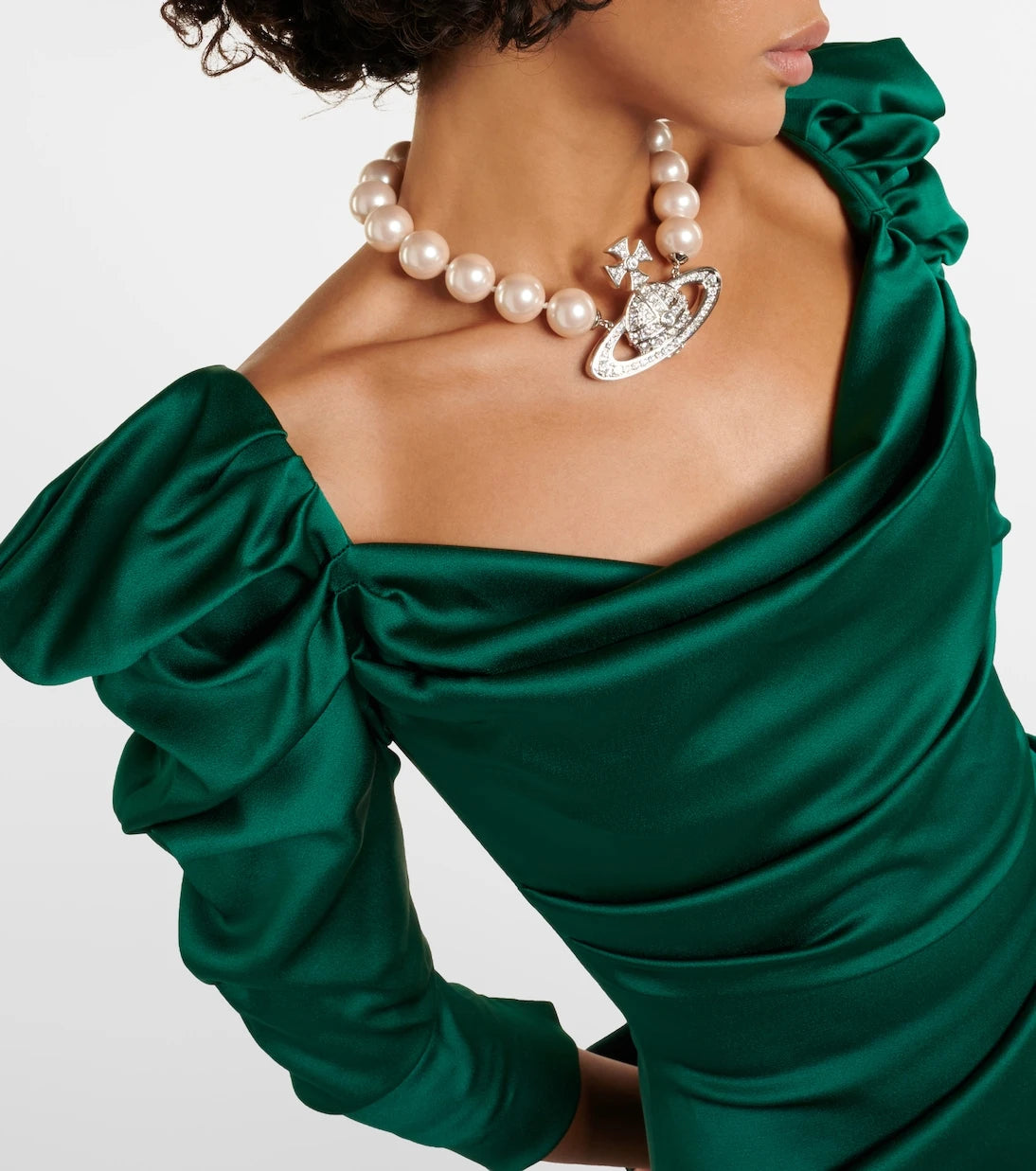 Vivienne Westwood - Astral draped satin gown