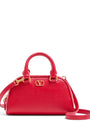 Mini Leather VLogo Signature Top-Handle Bag