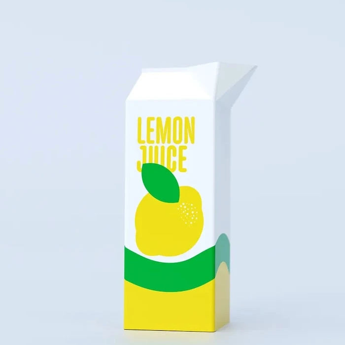 Декоративна ваза Fluid Market Lemon