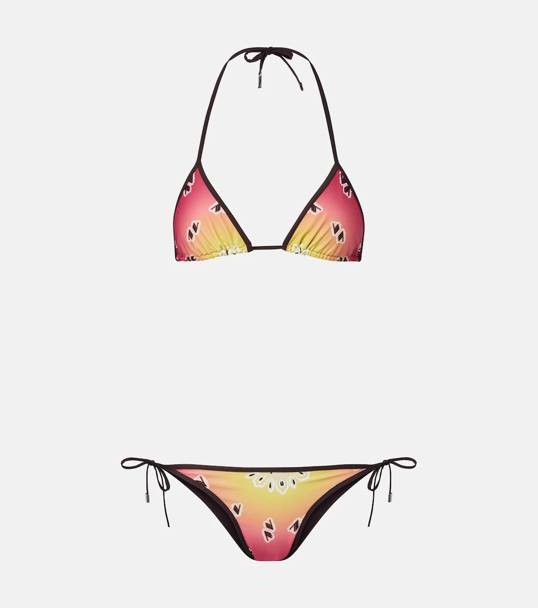 The Attico - Printed bikini