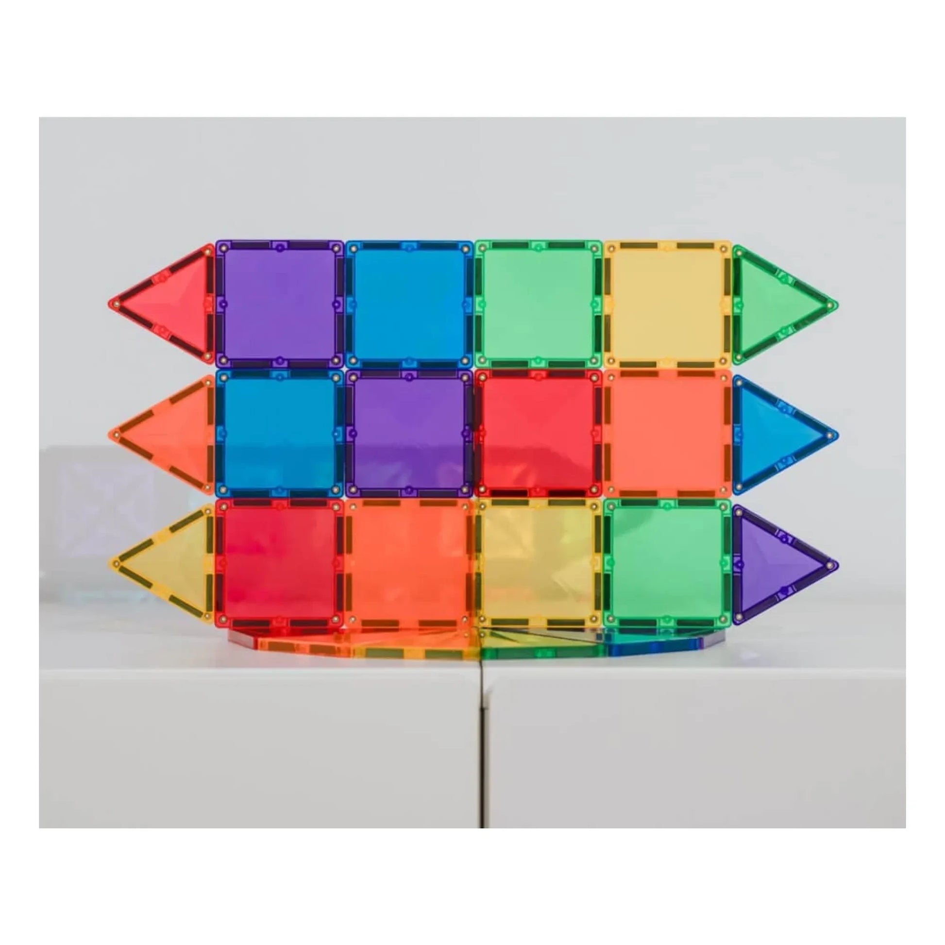Connetix - Mini pack - 24 pieces | Rainbow