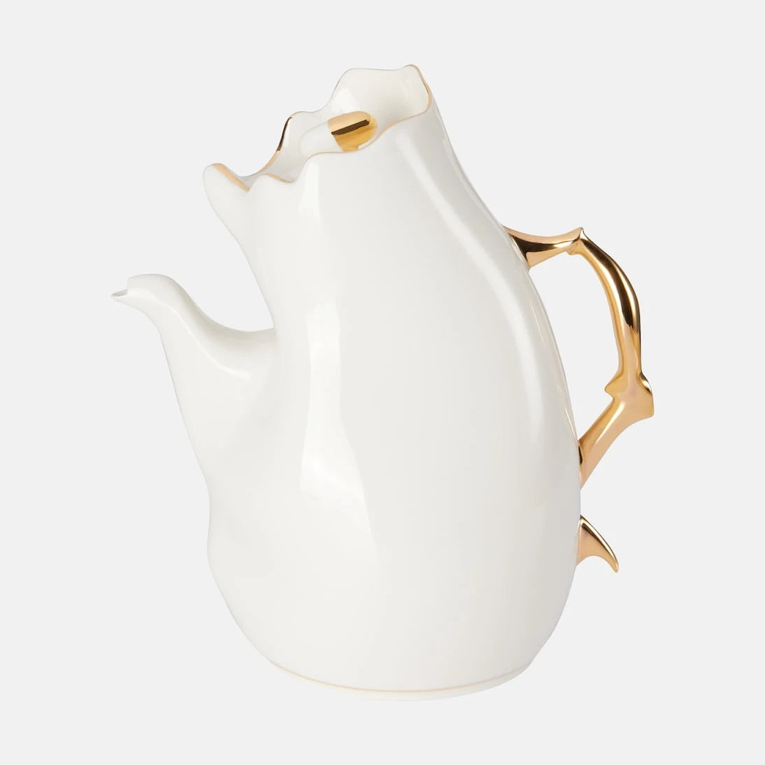 Seletti - Meltdown porcelain teapot by JordanLuca