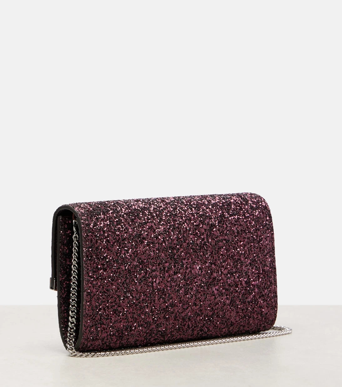 Jimmy Choo - Emmie glitter clutch