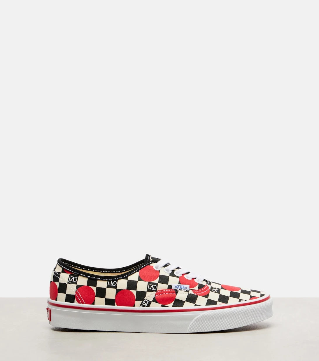 Valentino Garavani - and Vans VLogo canvas sneakers