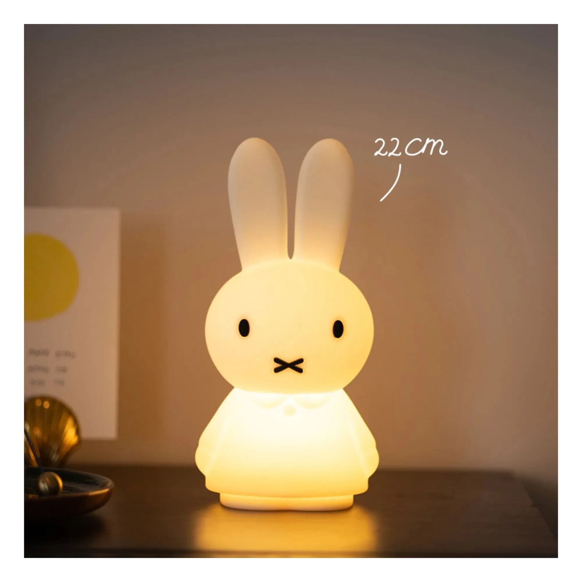 Mr Maria - Miffy touch-sensitive nightlight | White