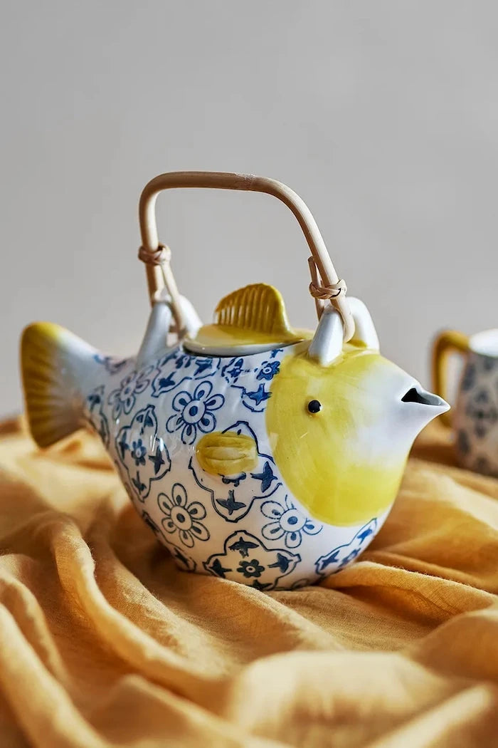 Bloomingville taş çömlek çaydanlık 24 x 13,5 x 13 cm