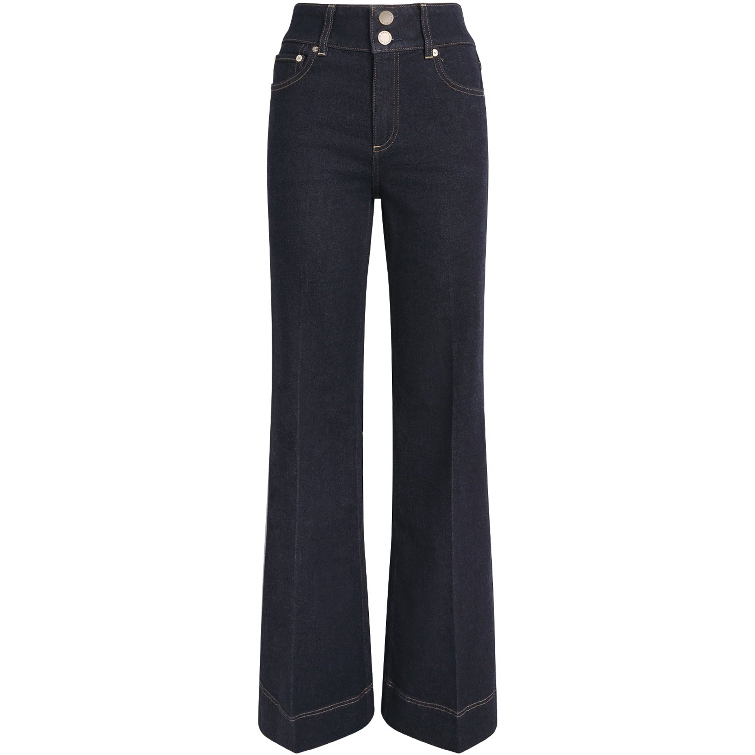 Alice+Olivia Black Perfect Flared Jeans