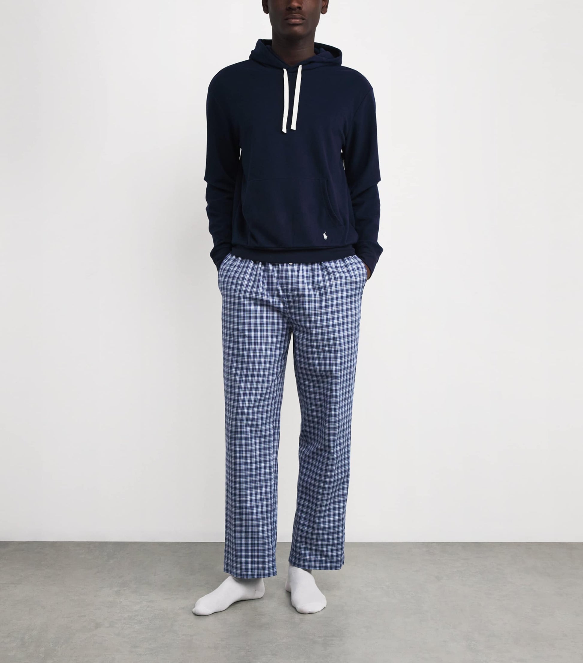 Cotton Check Pyjama Bottoms