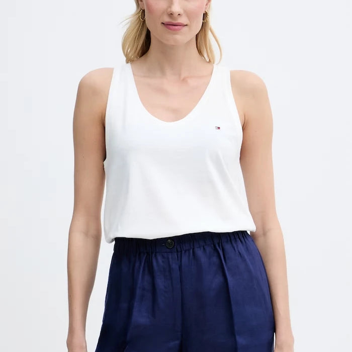 Tommy Hilfiger топ дамски от памук