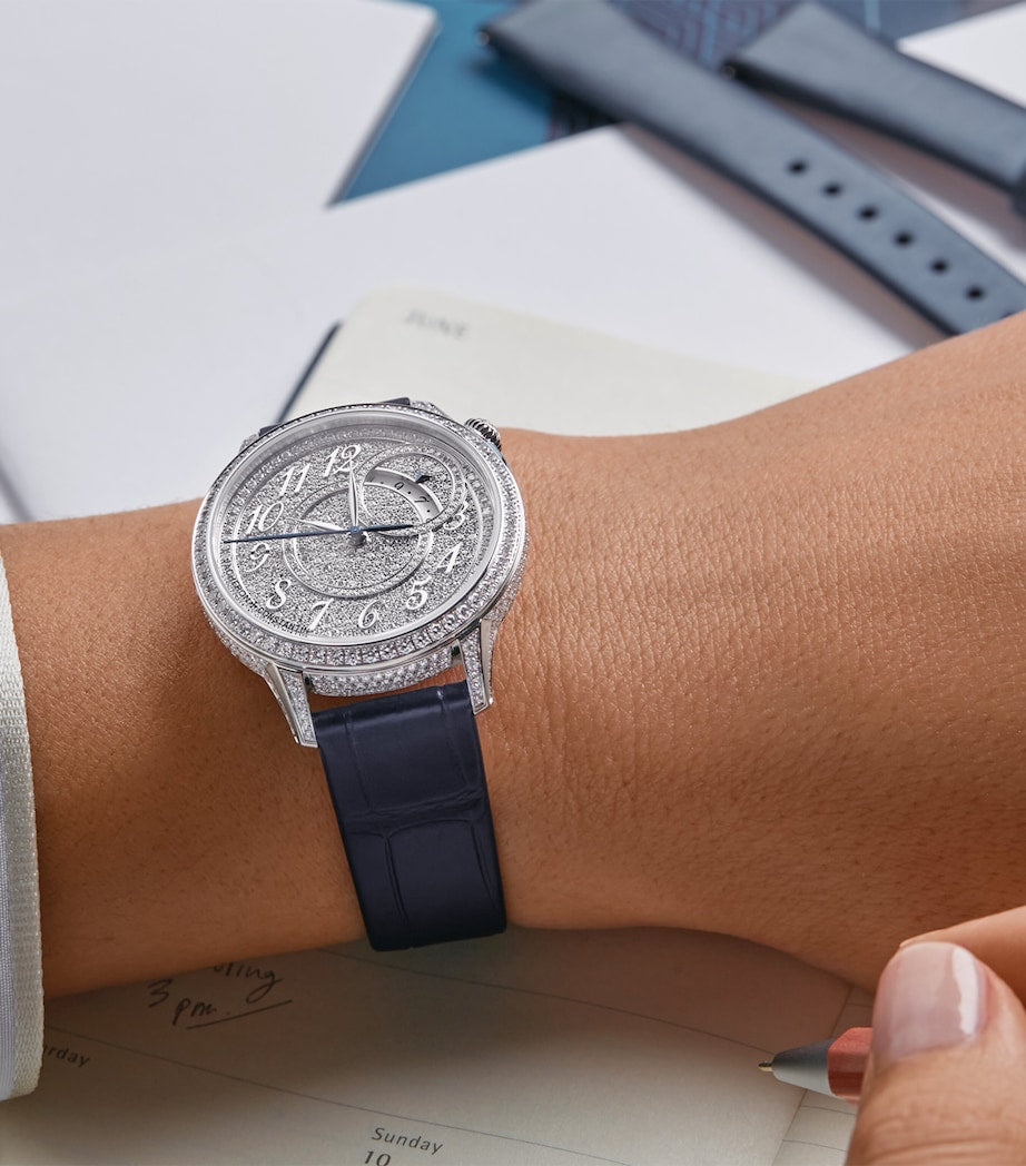 White Gold and Diamond Egérie Watch 20.8mm