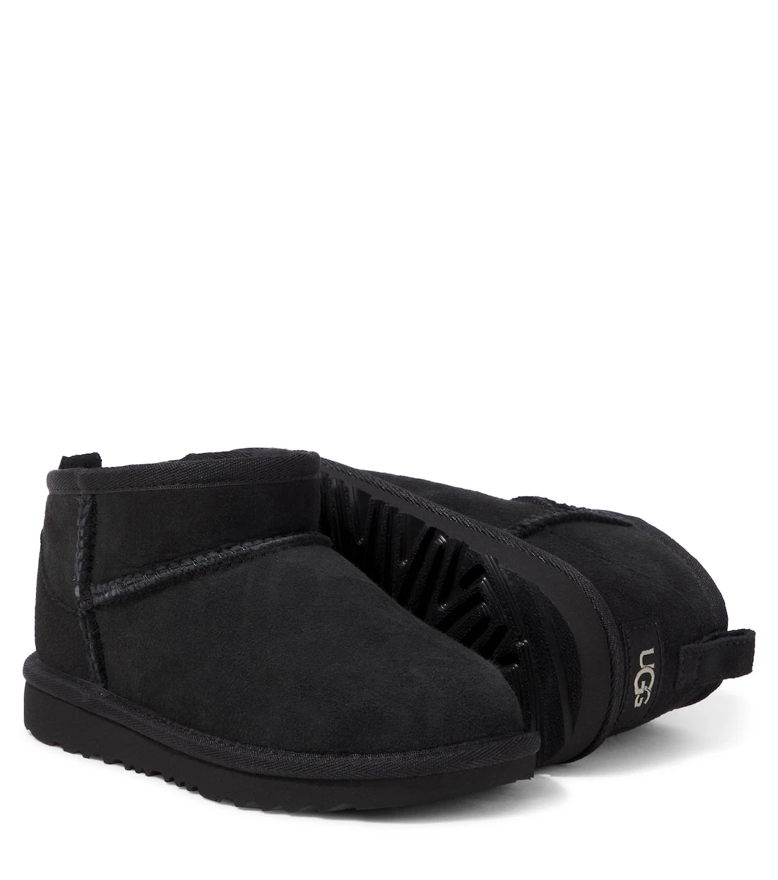 UGG Kids - Classic Ultra Mini shearling-lined suede boots