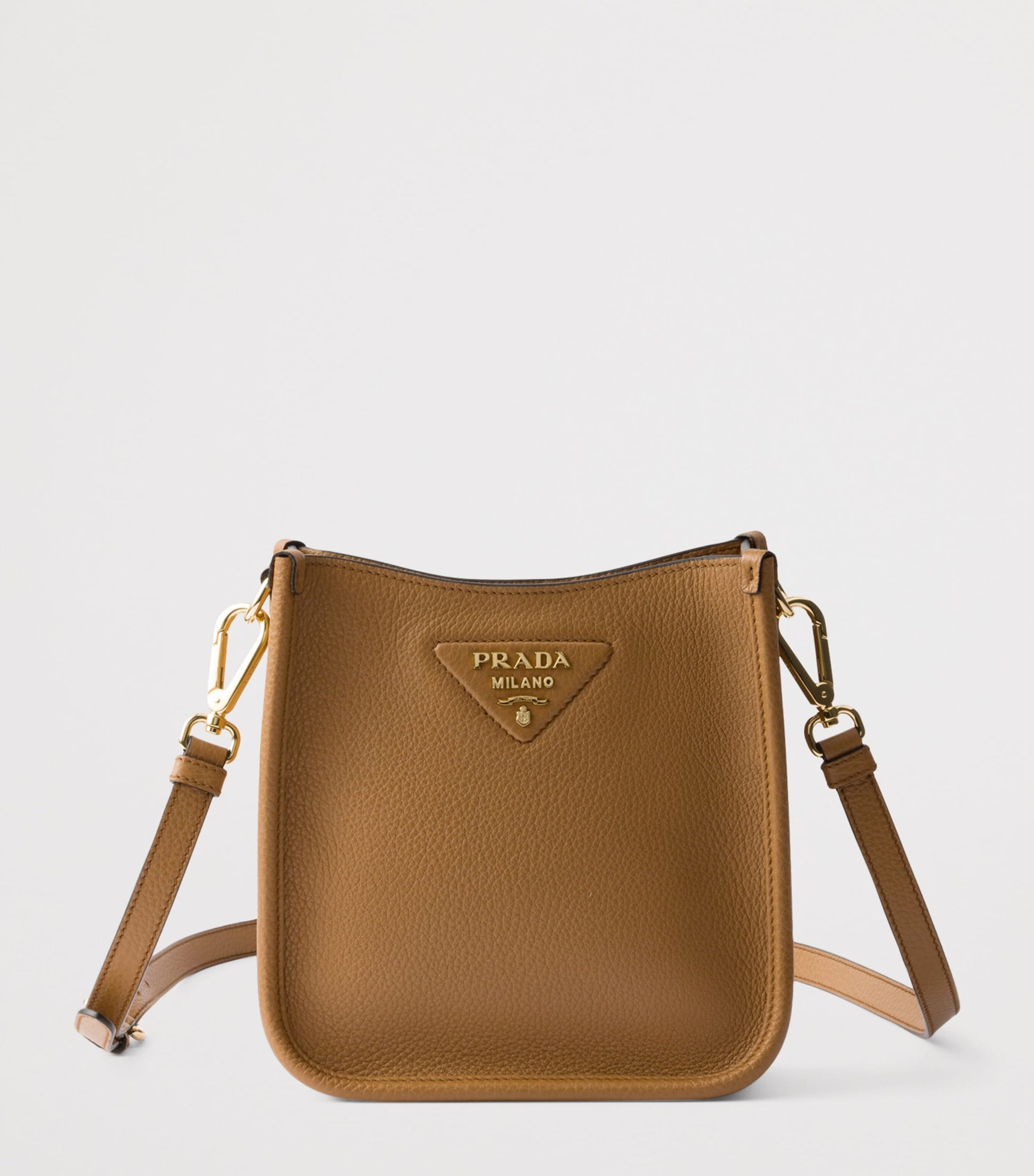 Prada Brown Mini Leather Shoulder Bag