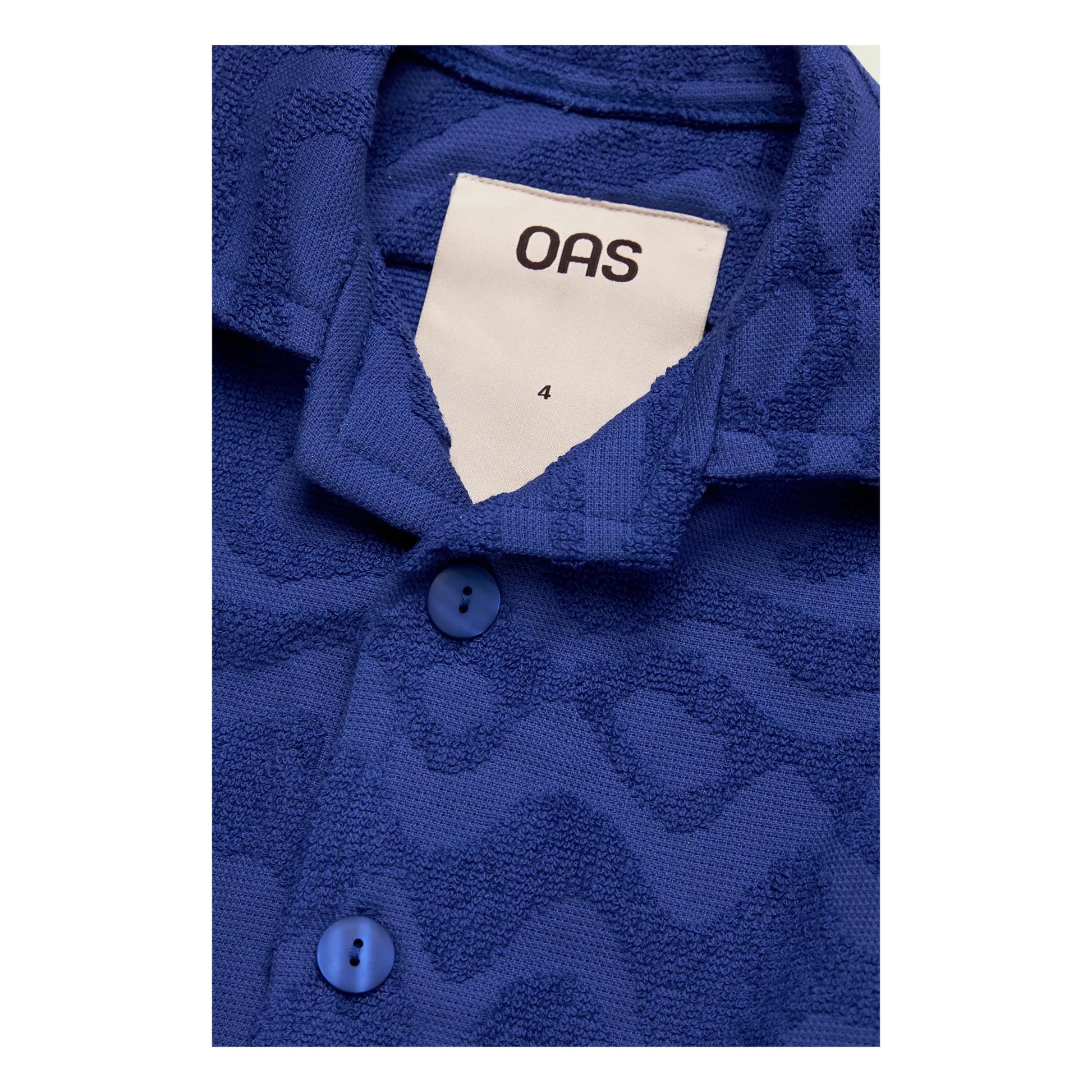 OAS - Cuba Rapture terry shirt | Blue