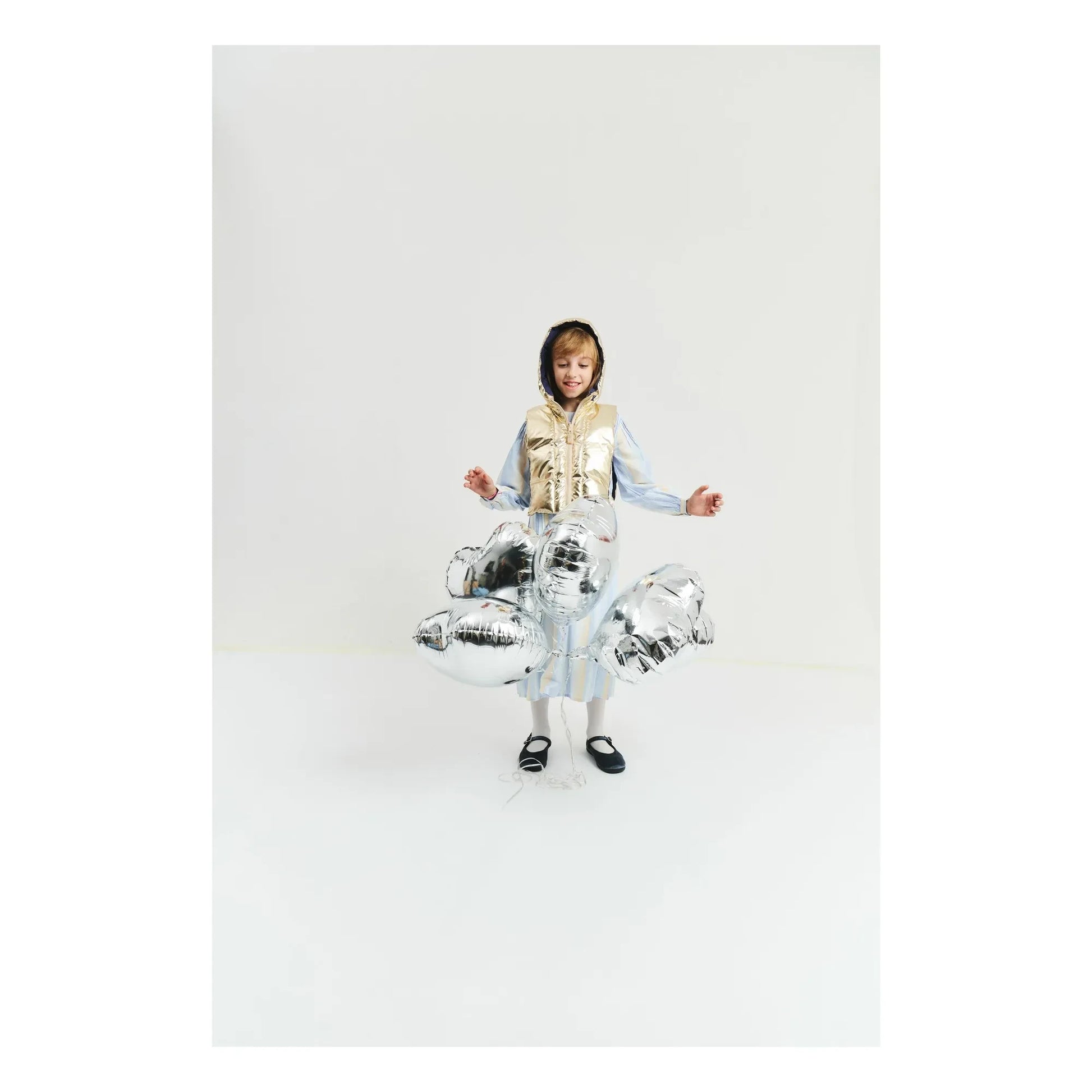 Fudoon - Exclusivité Fudoon X Smallable - Reversible hooded down jacket | Gold