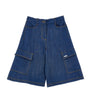 Lyocell-Denim Cargo Shorts (2-12 Years)