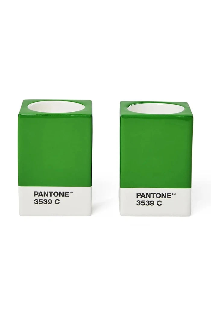 Pantone Porselen Dekoratif Şamdan Seti