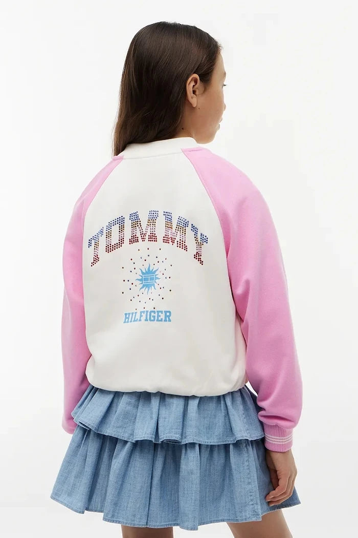 Tommy Hilfiger çocuk kolej ceketi